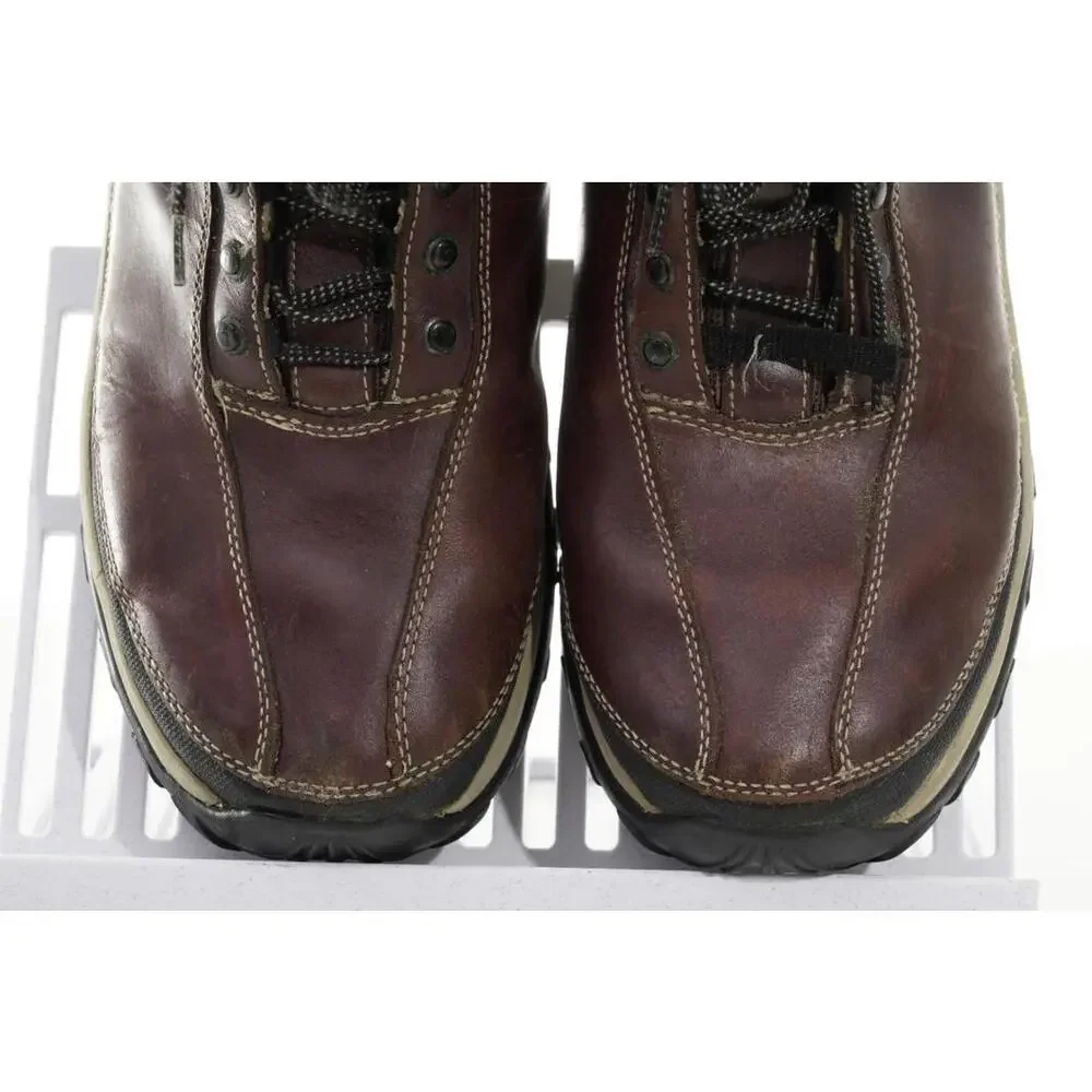 Vintage Y2K GBX Brown Leather Boots Mens Sz 12M Shoes